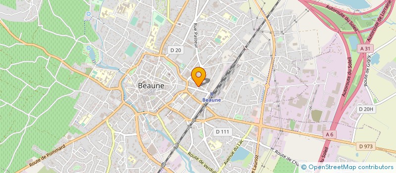 localisation de l'entreprise CARNAPECHE BOURGOGNE à BEAUNE