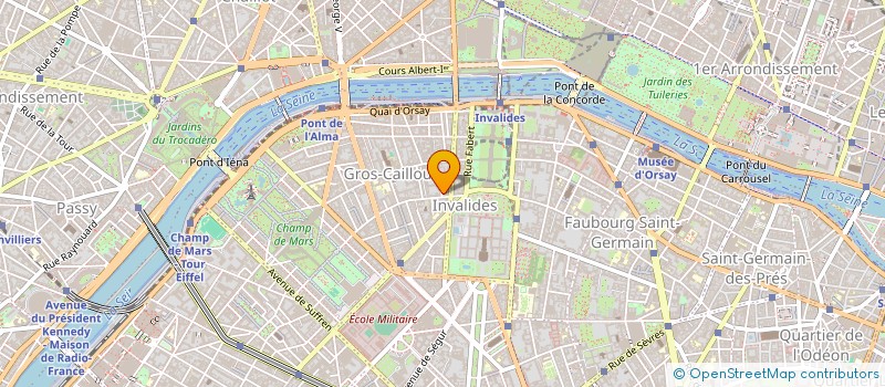 localisation de l'entreprise CARNAR à PARIS