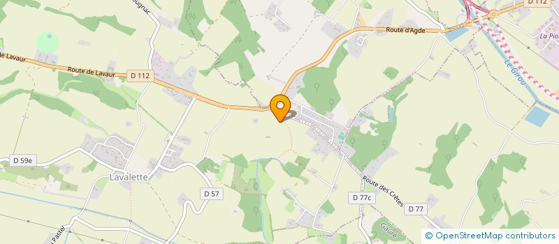 localisation de l'entreprise CARNAROLI  LAVALETTE