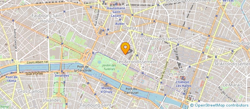 localisation de l'entreprise CARNAUD à PARIS