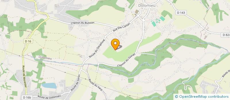 localisation de l'entreprise CARNAUD  DOLOMIEU