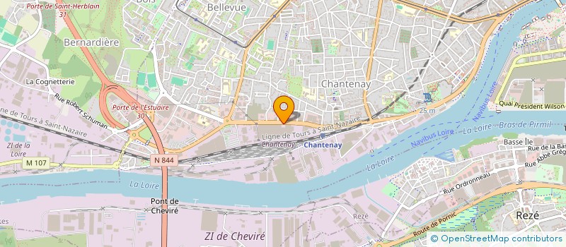 localisation de l'entreprise CARNAUDMETALBOX ALIMENTAIRE FRANCE à NANTES