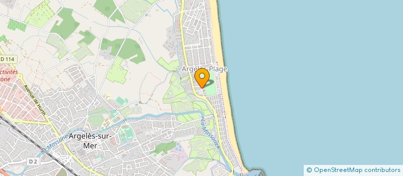 localisation de l'entreprise CARNAVAL CAFE à ARGELES-SUR-MER