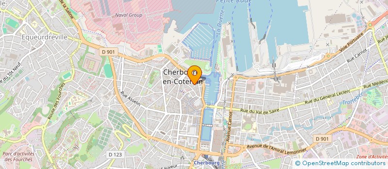 localisation de l'entreprise CARNAVAL DES COSNARDS  CHERBOURG-EN-COTENTIN