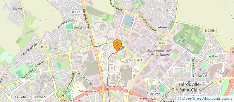 localisation de l'entreprise CARNAVAL'EMN à CAEN