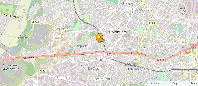 localisation de l'entreprise CARNEAU ENERGIES ET RESSOURCES DEVELOPPEMENT à COLOMIERS