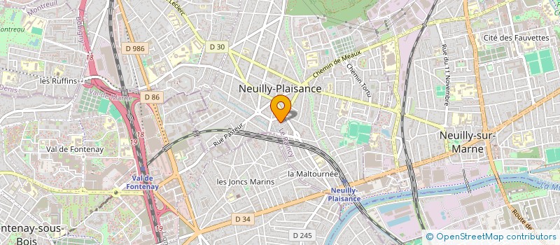 localisation de l'entreprise CARNEIRO FRERES à NEUILLY-PLAISANCE