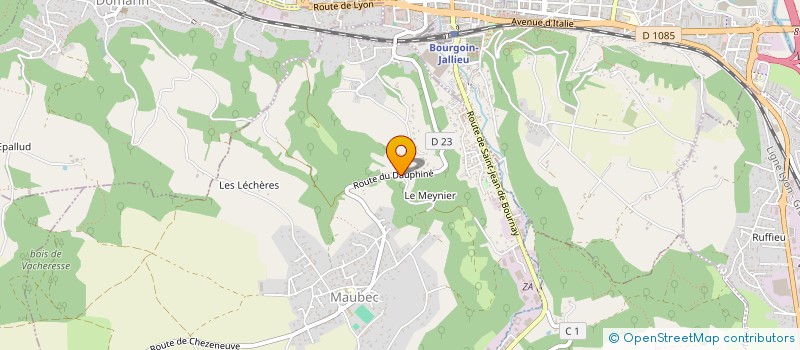 localisation de l'entreprise CARNEIRO INVESTISSEMENT  MAUBEC