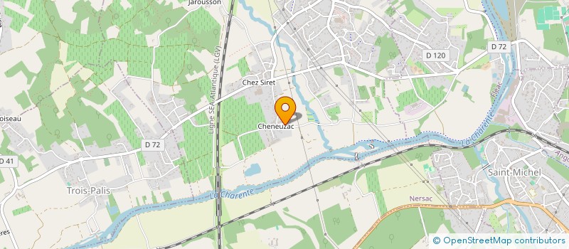 localisation de l'entreprise CARNET CAMINO à LINARS