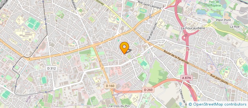 localisation de l'entreprise CARNET DE ROUTE à ANGERS