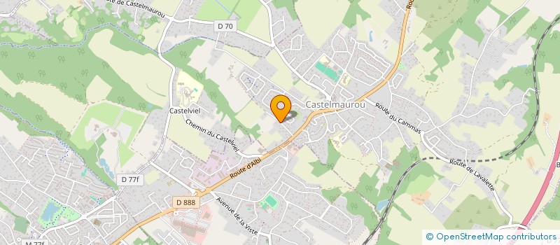 localisation de l'entreprise CARNET DE VENTE  CASTELMAUROU