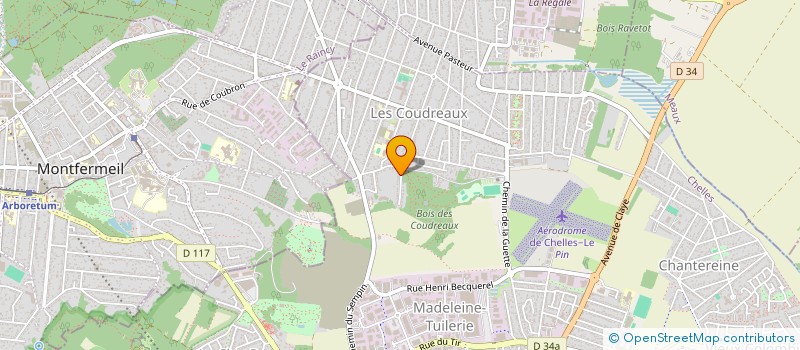 localisation de l'entreprise CARNETIN  CHELLES