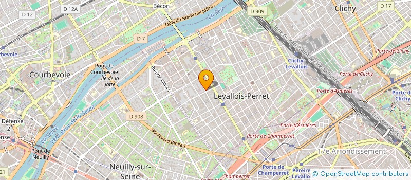 localisation de l'entreprise CARNETS D'ALERTE à LEVALLOIS-PERRET