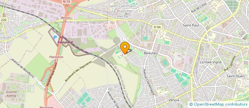 localisation de l'entreprise CARNETS DE NOTES à CAEN