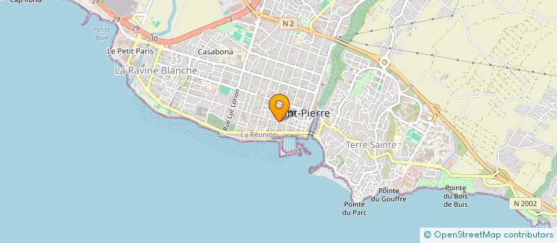 localisation de l'entreprise CARNETS DE VOYAGE à SAINT-PIERRE
