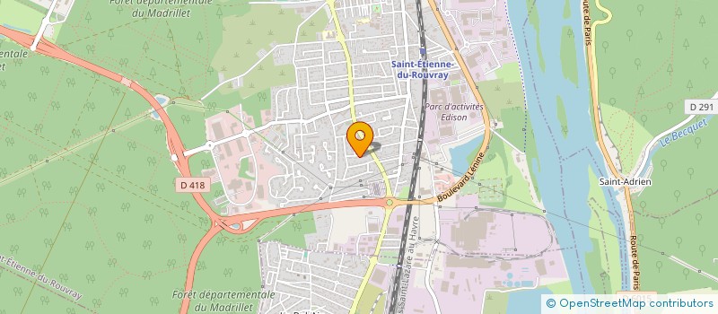 localisation de l'entreprise CARNETT MULTISERVICES76 à SAINT-ETIENNE-DU-ROUVRAY