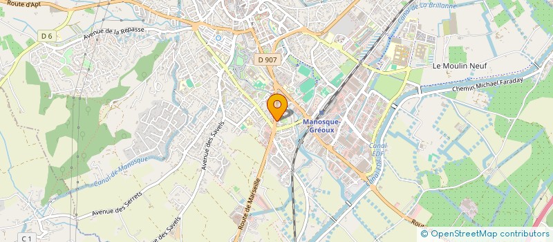 localisation de l'entreprise CARNI 13 à MANOSQUE