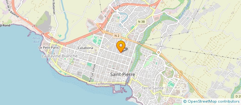 localisation de l'entreprise CARNIAMA à SAINT-PIERRE