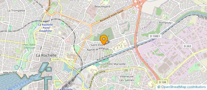 localisation de l'entreprise CARNIVAL  LA ROCHELLE