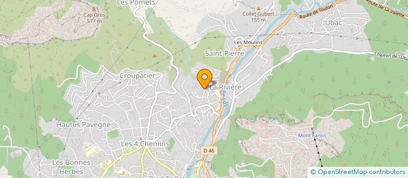 localisation de l'entreprise CARNIVAR  TOULON