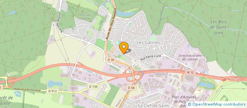 localisation de l'entreprise CARNOMISE à PLAISIR