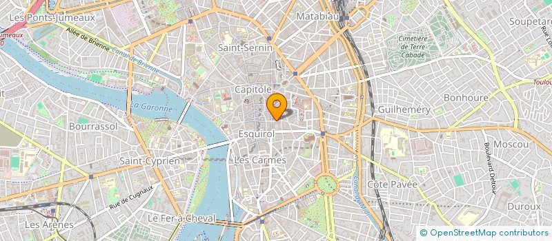localisation de l'entreprise CARNOT 2004 à TOULOUSE