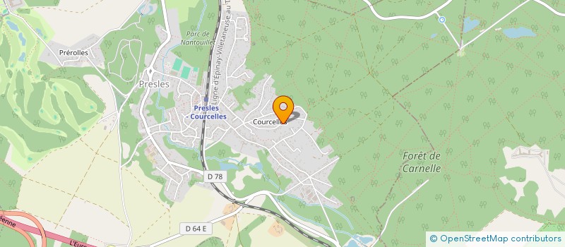 localisation de l'entreprise CARNOT-22 à PRESLES