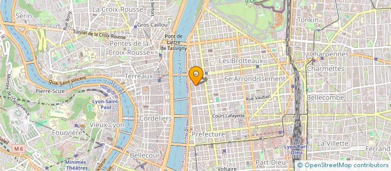 localisation de l'entreprise CARNOT 42  LYON