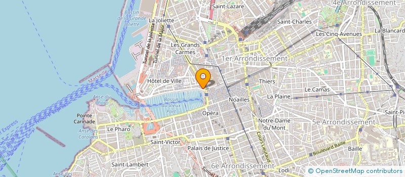 localisation de l'entreprise CARNOT à MARSEILLE