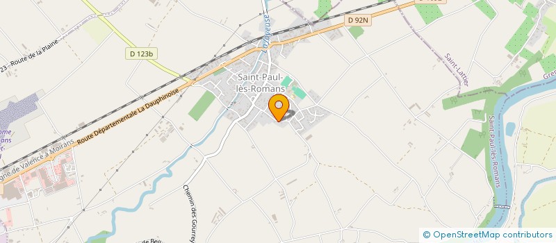 localisation de l'entreprise CARNOT  SAINT-PAUL-LES-ROMANS