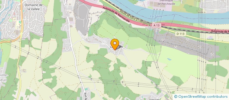 localisation de l'entreprise CARNOT BRUCHARD  GUERVILLE