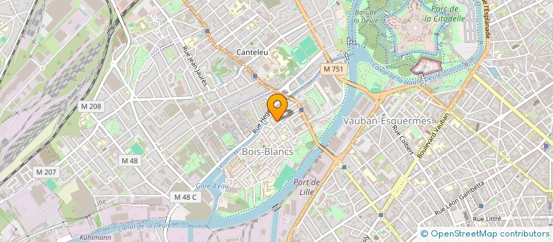 localisation de l'entreprise CARNOT&CO  LILLE