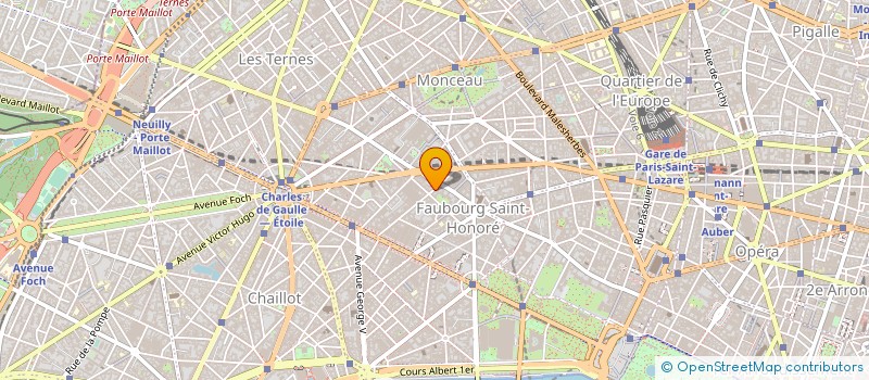 localisation de l'entreprise CARNOT FINANCES SCA  PARIS