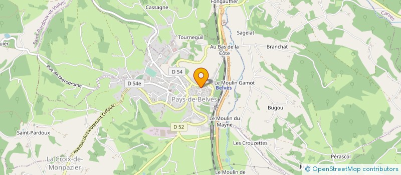localisation de l'entreprise CARNOT INVESTISSEMENT à PAYS DE BELVES