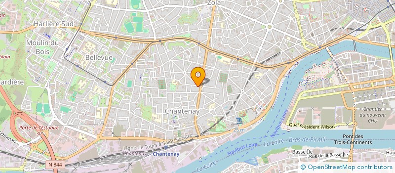 localisation de l'entreprise CARNOT LOC à NANTES