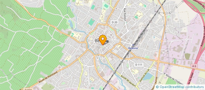 localisation de l'entreprise CARNOT TELEPHONE MOBILE à BEAUNE