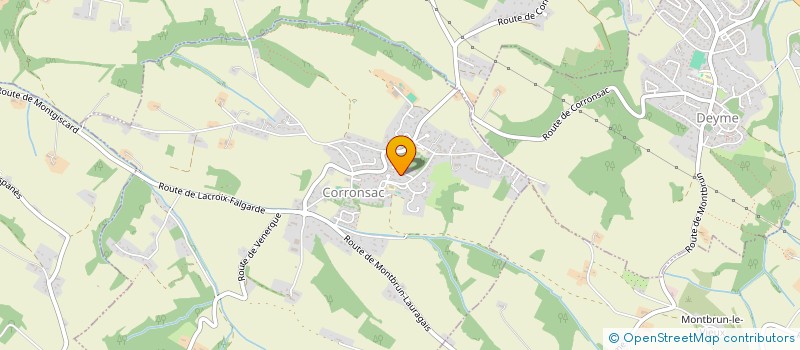 localisation de l'entreprise CARNOYING DRIFTING CLUB  CORRONSAC