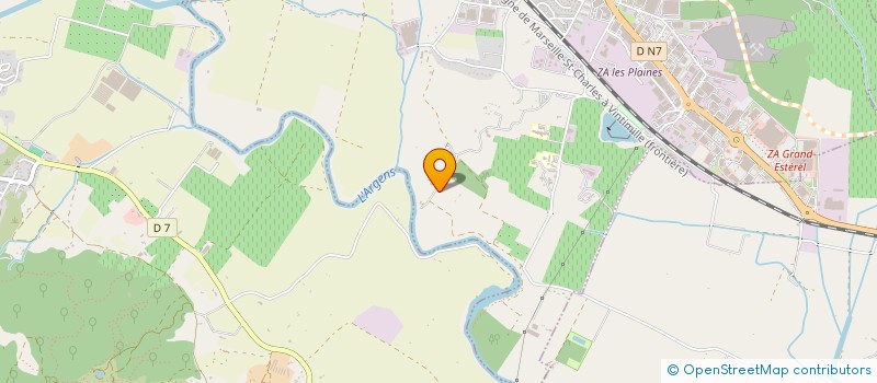 localisation de l'entreprise CARNUTE  PUGET-SUR-ARGENS