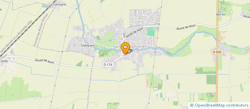 localisation de l'entreprise CARO  SAINT-SYMPHORIEN