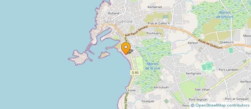 localisation de l'entreprise CARO  PENMARCH