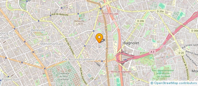 localisation de l'entreprise CARO.B MUSIC PUBLISHING  PARIS