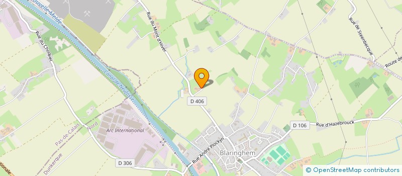 localisation de l'entreprise CARO & CARE  BLARINGHEM