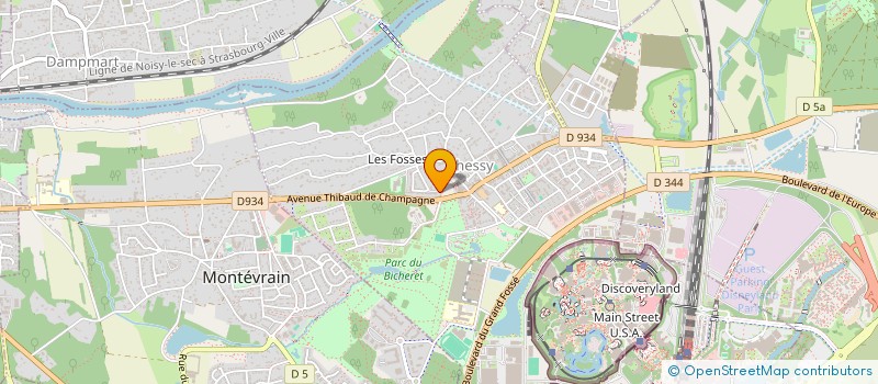 localisation de l'entreprise CARO CHOCO  CHESSY