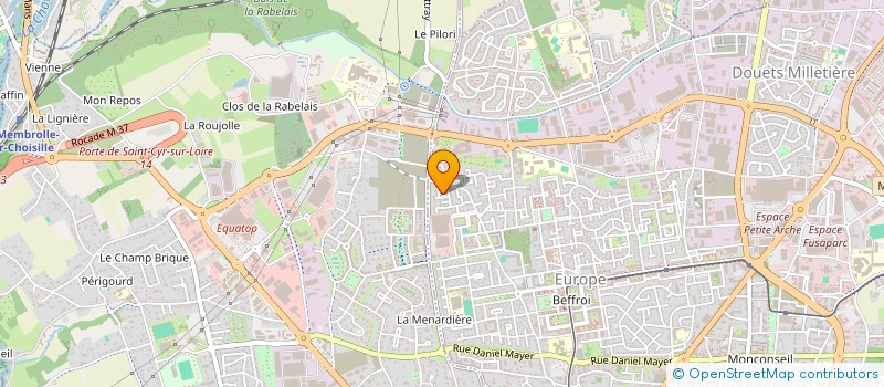 localisation de l'entreprise CARO & CO CONCIERGERIE  TOURS