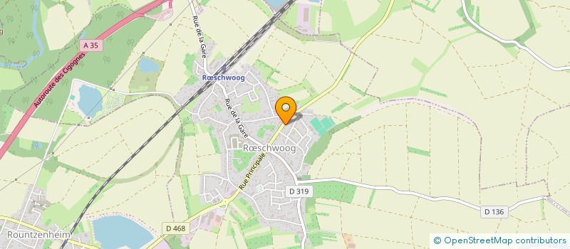 localisation de l'entreprise CARO CPM  RSCHWOOG