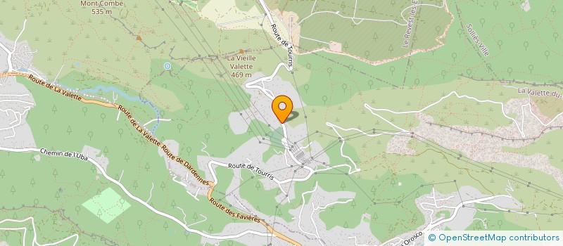 localisation de l'entreprise CARO EN PLACE à LA VALETTE-DU-VAR