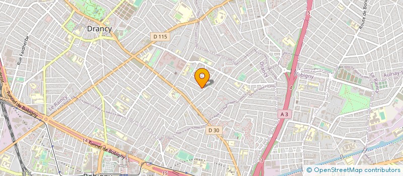 localisation de l'entreprise CARO ET FANIE  DRANCY