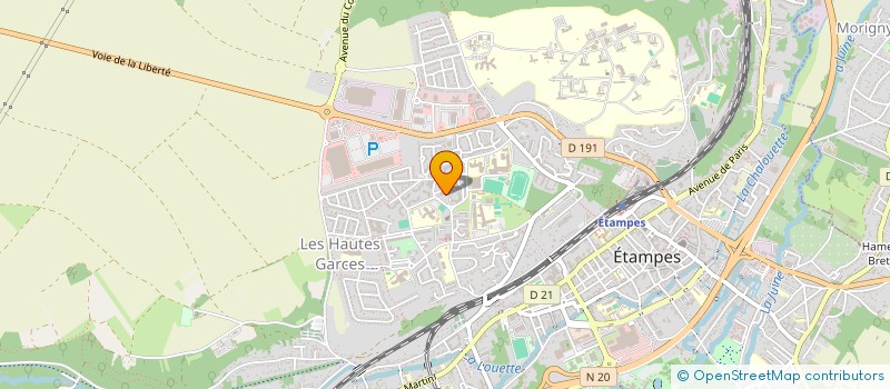 localisation de l'entreprise CARO IMMOBILIER  ETAMPES