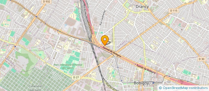 localisation de l'entreprise CARO JMK à DRANCY