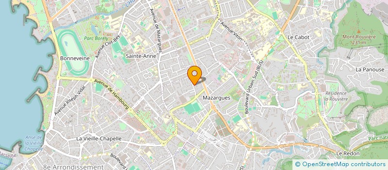 localisation de l'entreprise CARO-LIGNE à MARSEILLE